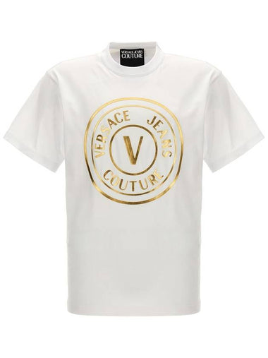 Versace Jeans Couture T-Shirt With Logo - VERSACE - BALAAN 1