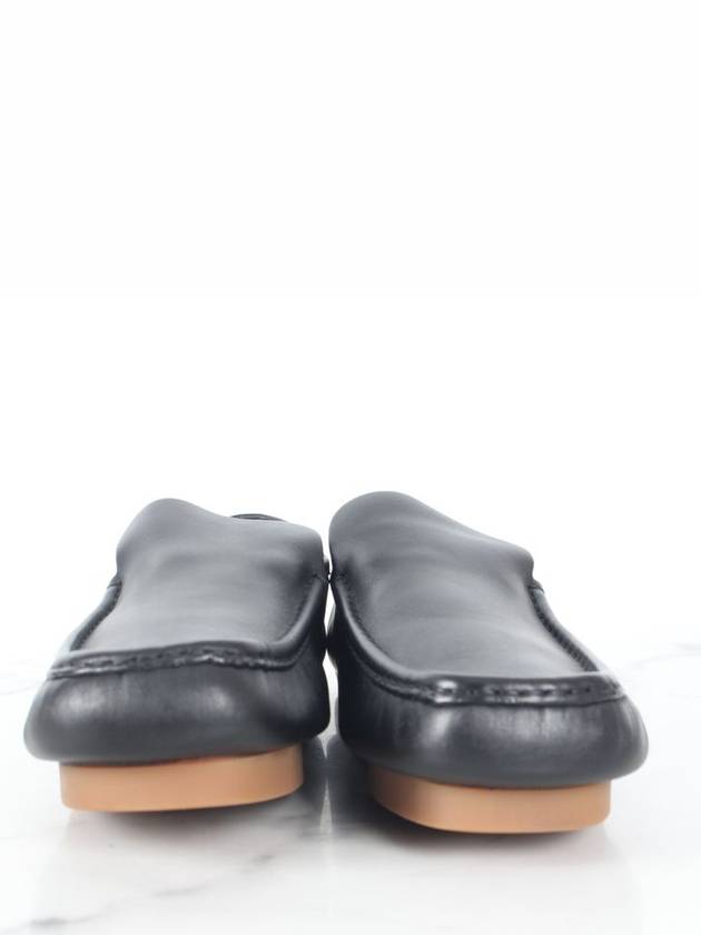 Leather driving loafers black 42 5 275 - BOTTEGA VENETA - BALAAN 3