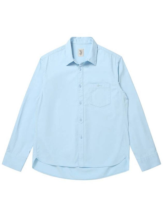 Oxford long sleeve shirt sky blue - SOLEW - BALAAN 2