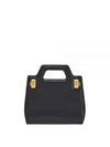 Wanda Mini Bag Black - SALVATORE FERRAGAMO - BALAAN 2