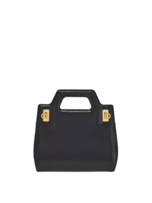 Wanda Mini Bag Black - SALVATORE FERRAGAMO - BALAAN 2