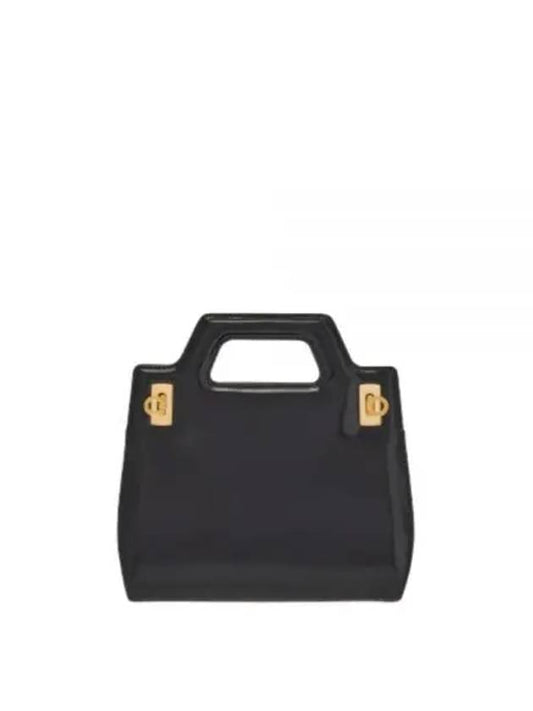 Wanda Mini Bag Black - SALVATORE FERRAGAMO - BALAAN 2