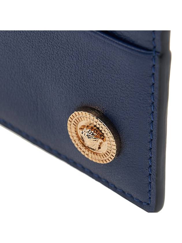 Circle Medusa Logo Two-tier Card Wallet Navy - VERSACE - BALAAN 7