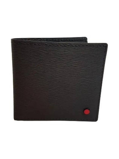 Men's Vilux Half Wallet Black - KITON - BALAAN 1