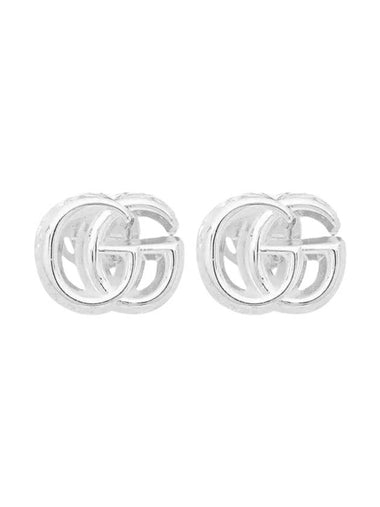 GG Marmont Earrings Silver - GUCCI - BALAAN 1