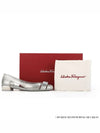 Vara Bow Jelly Ballet Flat Silver - SALVATORE FERRAGAMO - BALAAN 5