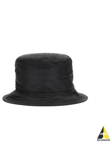 Monogram Bucket Hat Black M8BA160F MHA007 - BALLY - BALAAN 1