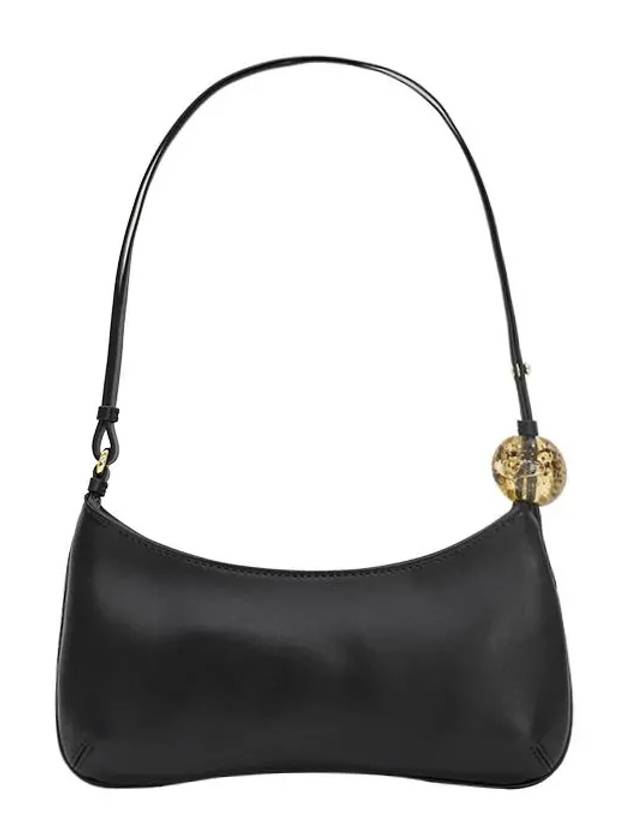 Le Bisou Perle Beaded Shoulder Bag Black - JACQUEMUS - BALAAN 7