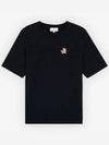 Speedy Fox Patch Comfort Short Sleeve T Shirt Black - MAISON KITSUNE - BALAAN 3