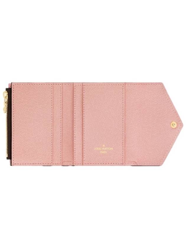 Zoe Monogram Flap Bicycle Wallet Rose Ballerine - LOUIS VUITTON - BALAAN 3