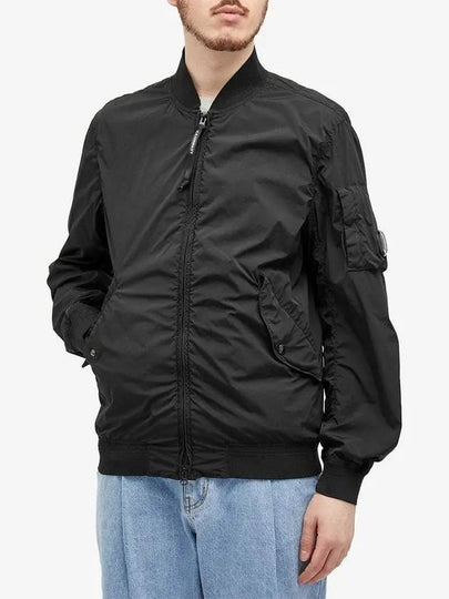 Nycra R Bomber Jacket Black - CP COMPANY - BALAAN 2