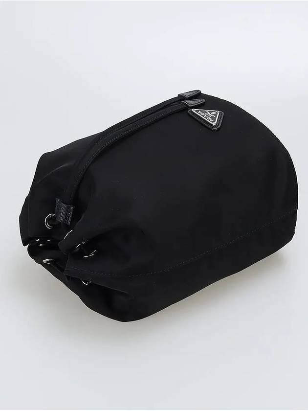 Tessuto Nylon Pouch Black - PRADA - BALAAN 4