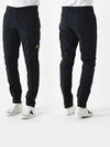 31410 Supima stretch cargo pants navy - STONE ISLAND - BALAAN 2