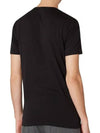 Men's Slimfit Short Sleeve T-Shirt Black - PAUL SMITH - BALAAN 3