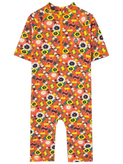 Kids Flower Printing Rash Guard Suit S24060 037DM - THE ANIMALS OBSERVATORY - BALAAN 2