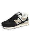 574 Low Top Sneakers Black - NEW BALANCE - BALAAN 2