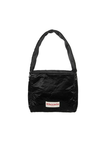 Big Nugget Logo Patch Shoulder Bag Black - RHEEMIN - BALAAN 1