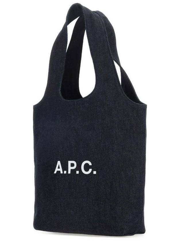 Ninon Small Tote Bag Shoulder Denim - A.P.C. - BALAAN 3