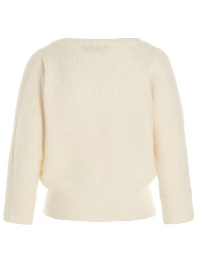 22FW ALBENGA cardigan ivory 63460929 001 - MAX MARA - BALAAN 3