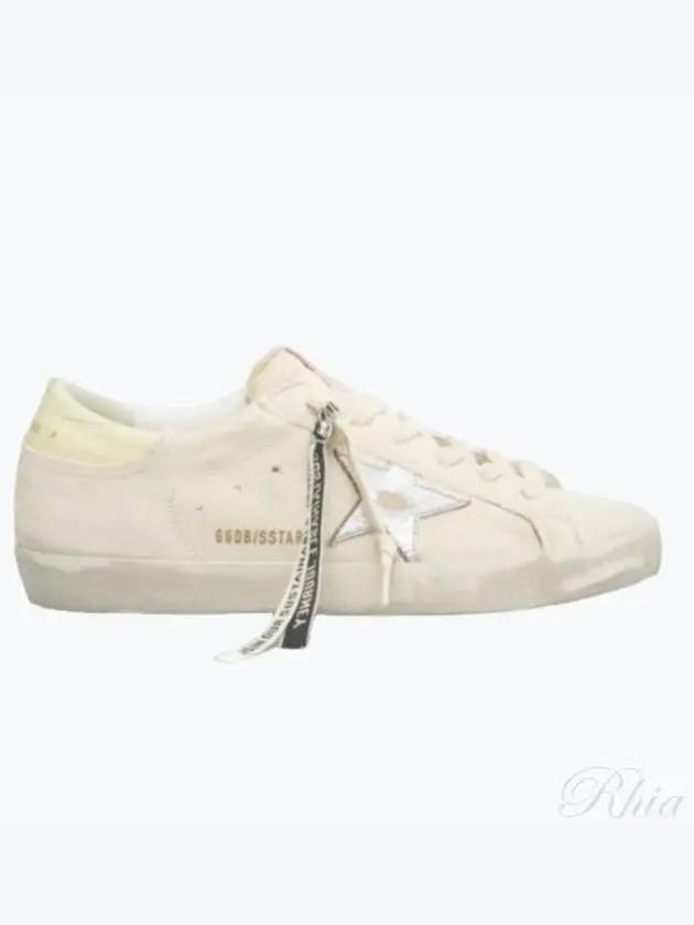 Superstar Canvas Low Top Sneakers Silver White - GOLDEN GOOSE - BALAAN 2