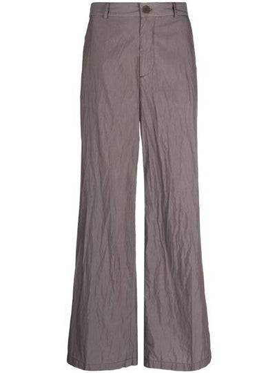 Crinkle Cotton Blend Wide Pants Lavender - OUR LEGACY - BALAAN 2