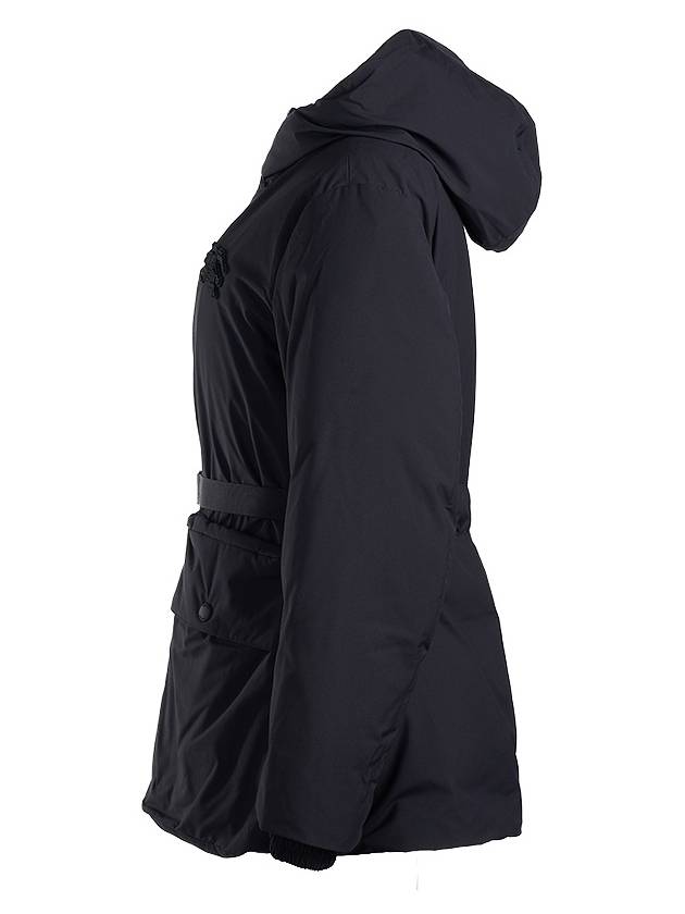 Women's Short Down Padded Jacket Black - BURBERRY - BALAAN 4