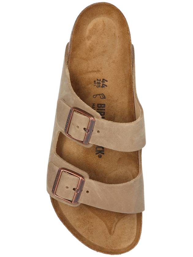 Birkenstock ‘Arizona BS’ Slides, Men's, Beige - BIRKENSTOCK - BALAAN 6