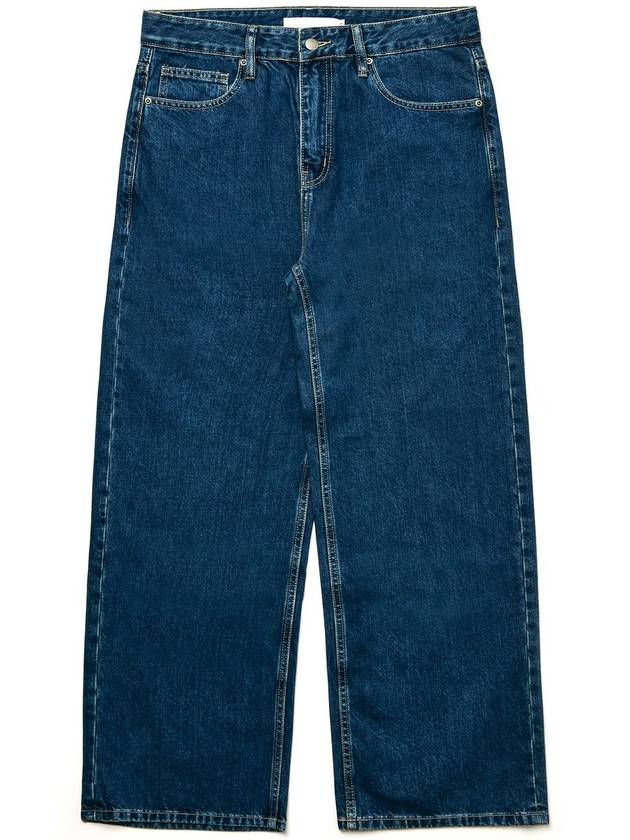 Wide Denim Jean Pants Blue - C WEAR BY THE GENIUS - BALAAN 4