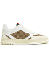 Original GG Canvas Low Top Sneakers White Beige - GUCCI - BALAAN 5