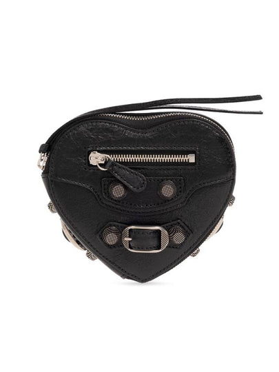 Le Cagole Heart Mini Bag Black - BALENCIAGA - BALAAN 2