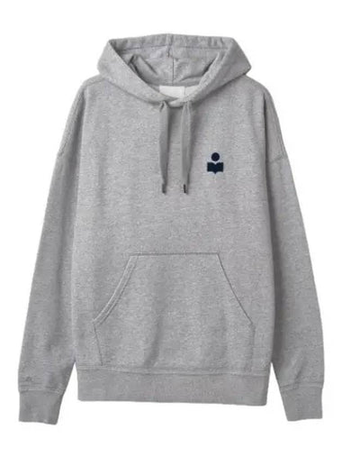 Logo Hoodie Sweatshirt Gray - ISABEL MARANT - BALAAN 1