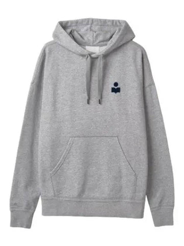 Logo Hoodie Sweatshirt Gray Hooded - ISABEL MARANT - BALAAN 1