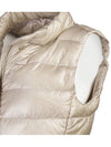 Giulia Slim Fit Down Padded Vest Chantilly - HERNO - BALAAN 7