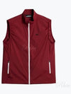 Men's Ash Light Packable Vest Red - J.LINDEBERG - BALAAN 2