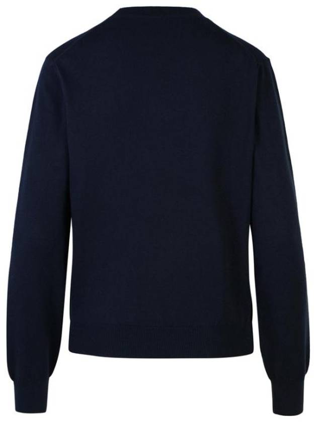 Victoria Embroidery Logo Sweatshirt Navy - A.P.C. - BALAAN 4