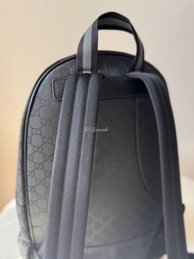 GG Pattern Nylon Backpack Black - GUCCI - BALAAN 10