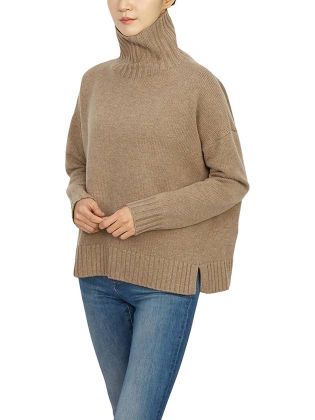 Gianna Cashmere Turtleneck Beige - MAX MARA - BALAAN 6