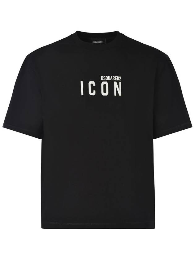 DSQUARED2  T-Shirts And Polos Black - DSQUARED2 - BALAAN 1