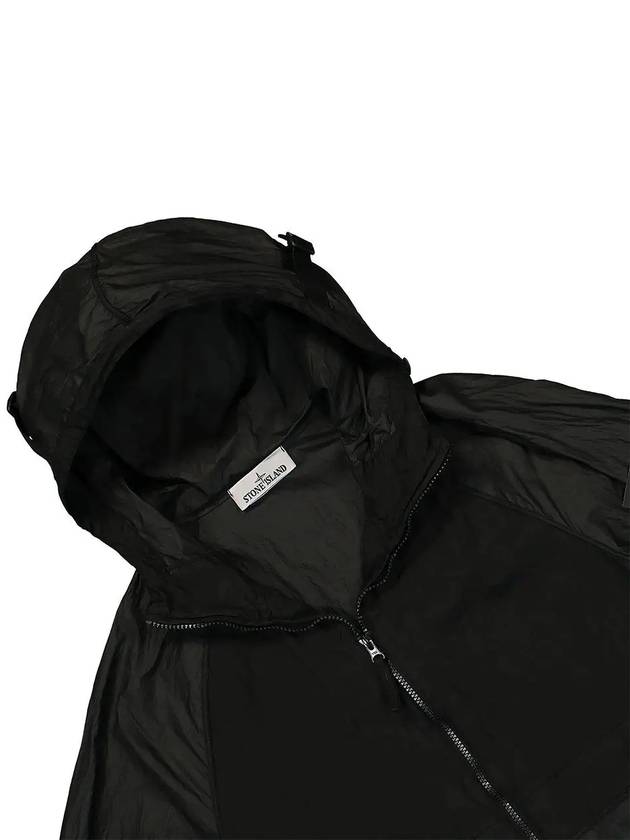 Nylon Metal Watro-TC Hooded Jacket Black - STONE ISLAND - BALAAN 4