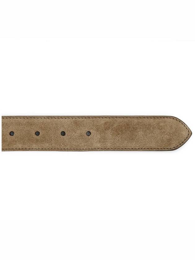 Alsavel Suede Belt Light Wood Smoke - LORO PIANA - BALAAN 6