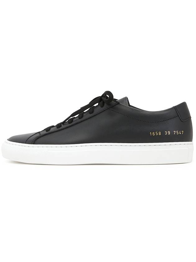 Original Achilles Low Top Sneakers Black - COMMON PROJECTS - BALAAN 5