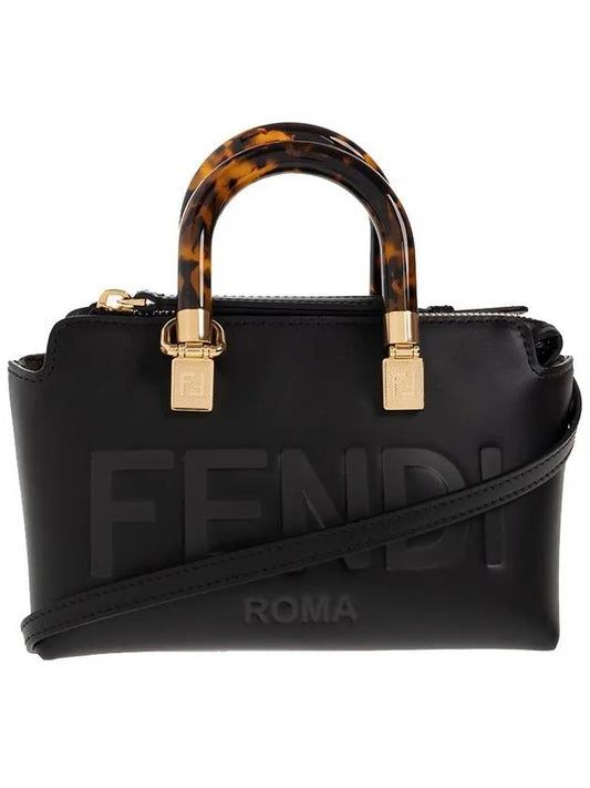 By The Way Small Leather Tote Bag Black - FENDI - BALAAN 2