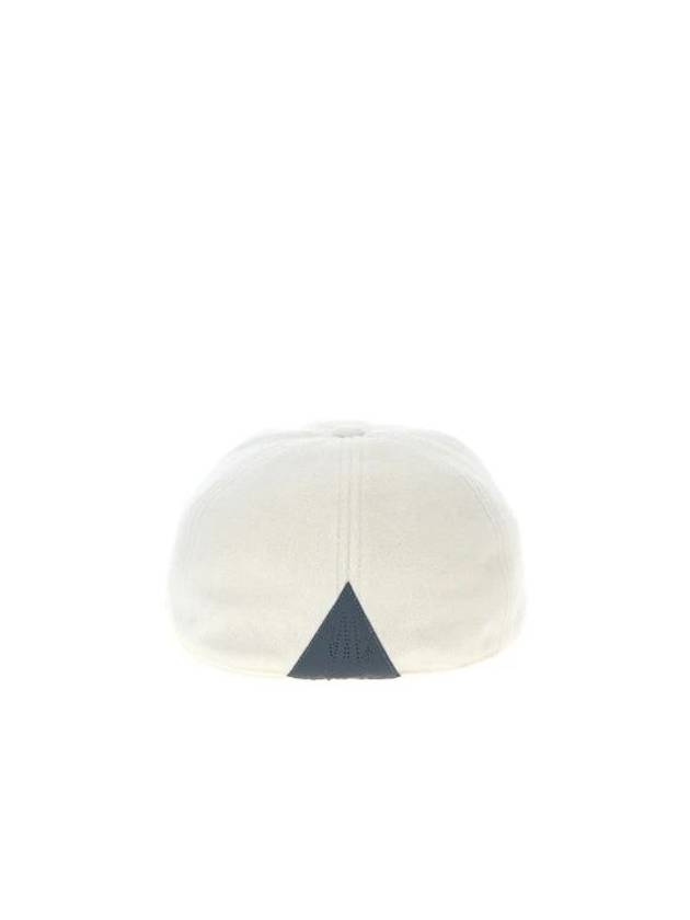 Grenoble logo patch ball cap white - MONCLER - BALAAN 4