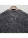 Cotton Garment Dying Long Sleeve T-Shirt Gray - JUUN.J - BALAAN 9