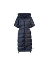 Seica Resistant Nylon Canvas Padding Navy - MAX MARA - BALAAN 1