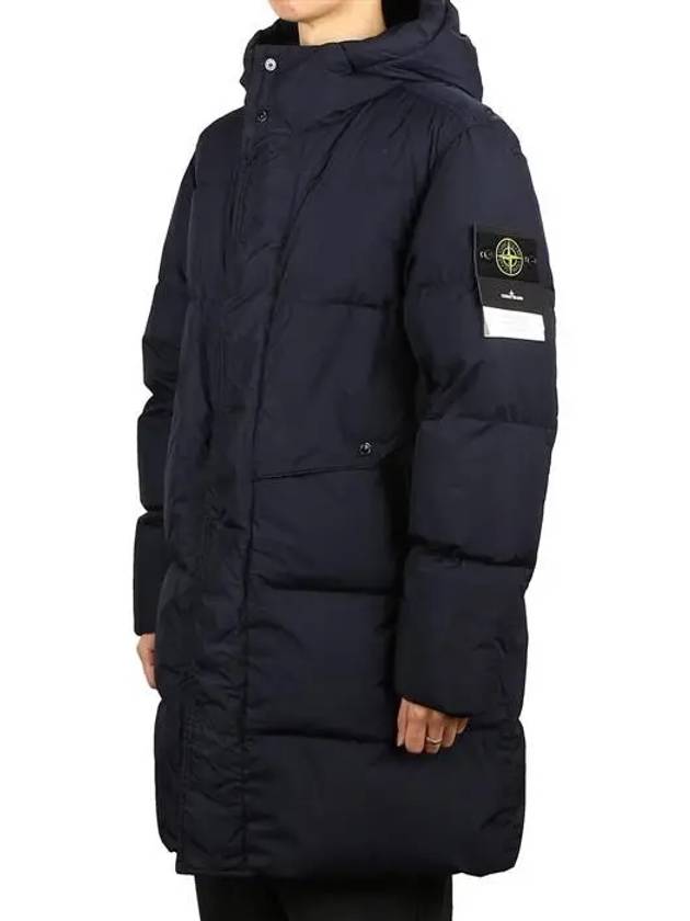 Wappen Patch Crinkle Labs Padding Navy - STONE ISLAND - BALAAN 2