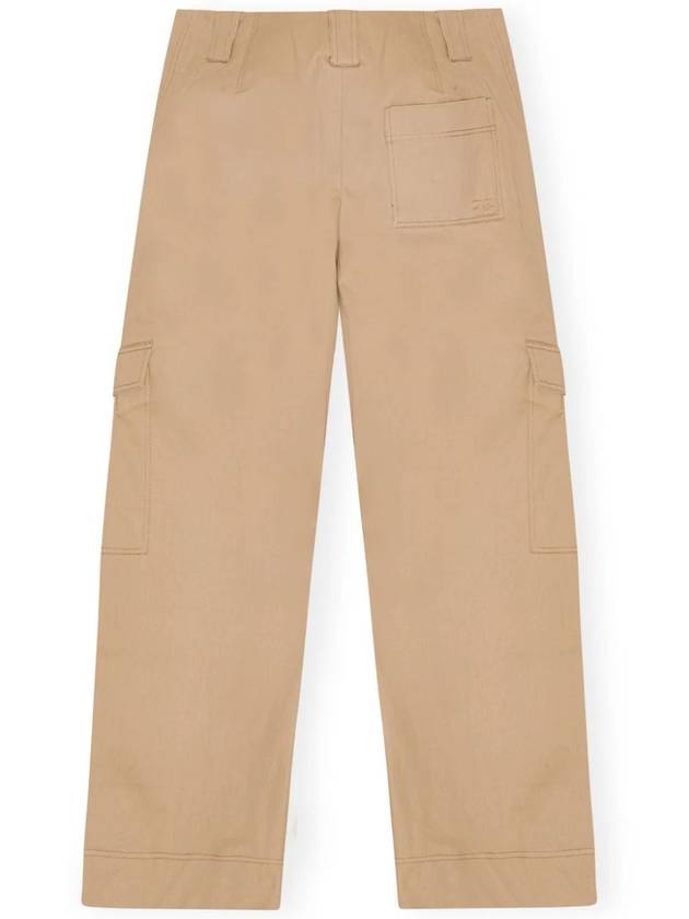 24FW straight pants F9292177 OCRE - GANNI - BALAAN 6