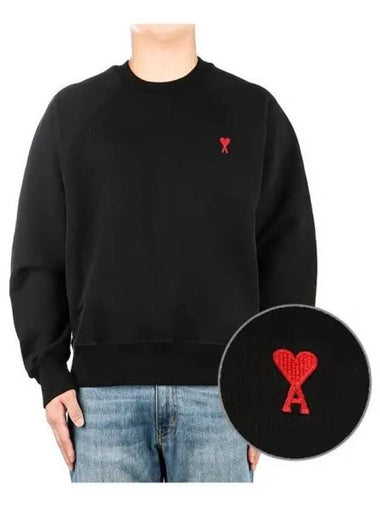 Men s Heart Logo Sweatshirt 271519 - AMI - BALAAN 1