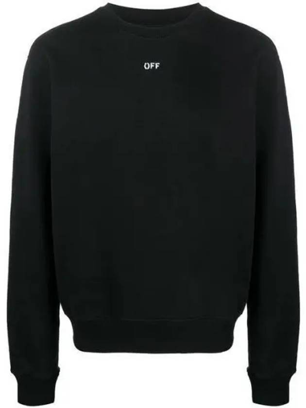 Omba025E Stencil Logo Sweatshirt OMBA025E20FLE003_10029744 1005094 - OFF WHITE - BALAAN 1