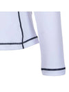 Mockneck slim jersey inner t-shirt MW3SE068WHT - P_LABEL - BALAAN 5
